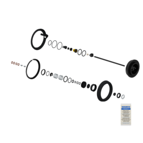 kit valvola e pistone servofrizioni pneum ed idraul wabco 9700519092 iveco 8124410