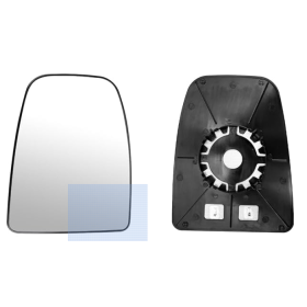vetro per specchio retrovisore superiore sx riscaldato iveco 3801926 500043480