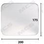 cristallo retrovisore grandangolare reg elettrica iveco 425548403