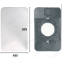 piastra vetro specchio convesso grandang sx/dx iveco 42558713 93193201