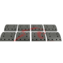 serie guarnizioni/segmenti freno tamburo standard iveco 1906413 116339