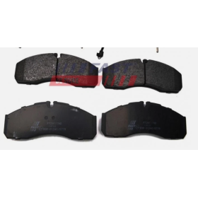 serie pastiglie freni 164,8x67,9x20,2 anteriore iveco 42536101 42535782, 2995632, 42548192, 504093779