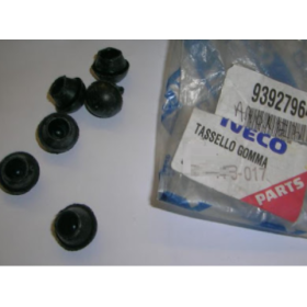 tassello di gomma per il cofano motore iveco 93927964