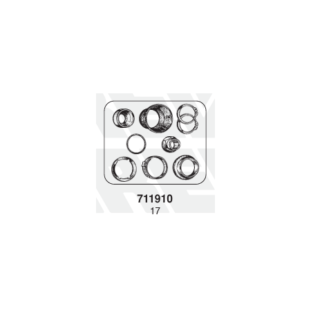 kit rev perno a chiave sn 420/360/300 bpw 0980100142 acerbi 125447403 errevi 711910