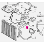 tubo flessibile inferiore radiatore fiat/lancia 1401078780