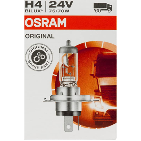 lampada alogena bilux h4 24v 75/70w p43t Lalbh424v7570w