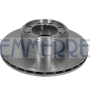 disco freno posteriore senza ABS per Iveco Daily iveco 2996033 errevi 713726