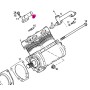 tubazione di aspirazione del compressore dell'aria iveco 4774579