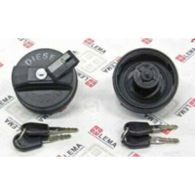tappo serbatoio carburante con chiave Ø 80 iveco 2993924  500025735