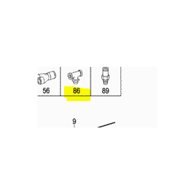 raccordo a T rapido  valvola porta mercedes a0009974071