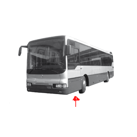 portello vano batterie my way L 1422mm iveco 99476801