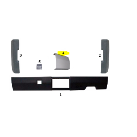 coperchio paraurti iveco 4866628