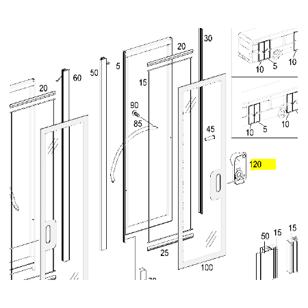 copertura porta citaro mercedes a6287330108