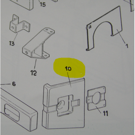 rivestimento laterale sx anteriore iveco 4840240