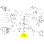 suppoorto inferiore faro citaro mercedes a6288851614