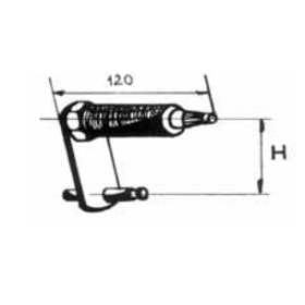 perno/bielletta braccio tergivetro iveco 8123147