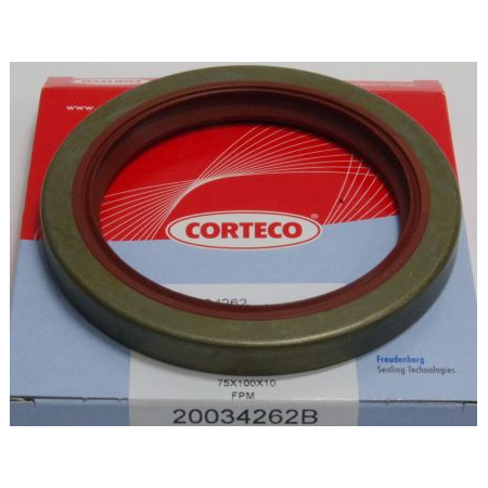 paraolio/anello di tenuta metallo corteco 75x100x10