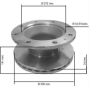 seie dischi freno anteriore dm 330 iveco 1906466