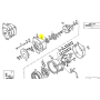 supporto anteriore alternatore 28v 120A iveco 93163441