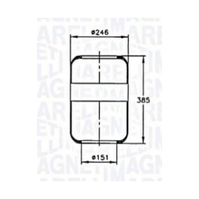 sospensione aria completa cfg 96898 iveco 93195789 140054