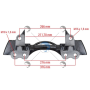 supporto pinza freni dx iveco 42567761