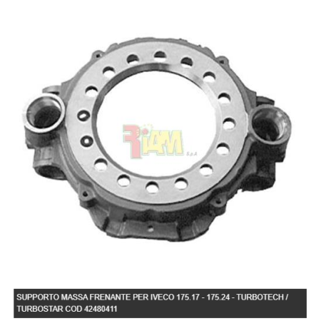 supporto massa frenante iveco 42480411