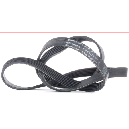 cinghia poly-v 6pk1570 continental cinghia6pk1570 iveco 504032642