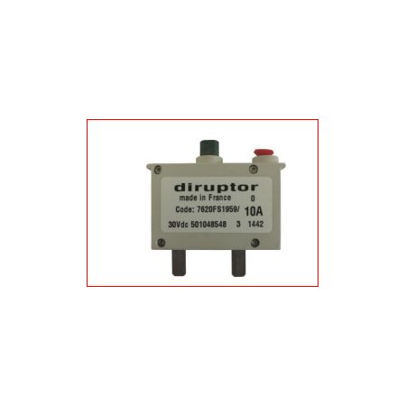 sezionatore 10a cod 7620fs1959  30vdc iveco 5010485483