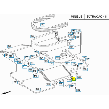 interruttore imp clima sutrak ac411 mercedes sprinter a0015457009