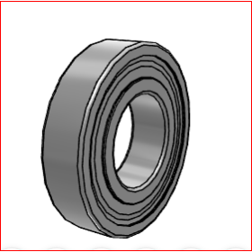 Cuscinetto radiale a sfere 72X35X17 SKF 6207-Z