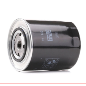 filtro olio ad avvitamento con valvola di blocco mann w1140