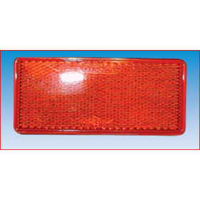 catadiottro/catarifrangente arancio adesivo 94x60 iveco 500303366