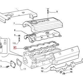 guarnizione coperchio punterie dayli e ducato 2.8 iveco 500388382