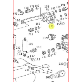 valvola livellatrice sx knorr k005934 1505100008 mercedes a0003282225