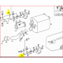 staffa silenziatore scarico mercedes a6284910041
