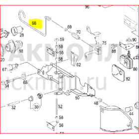 sbloccaggio serratura cofano citaro mercedes A6288800060