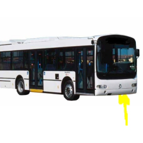 paraurto anteriore europolis iveco 8010000124