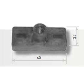supporto calandra iveco 93195431 1800473