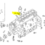 spessore di registro canna cilindro sp mm 3,2 iveco 98435307