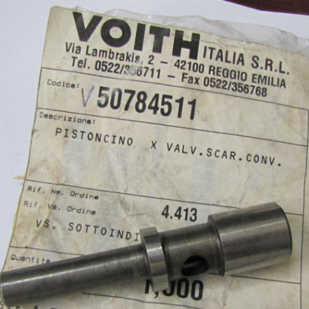 pistoncino per valvola scarico convertitore cambio voith 50784511