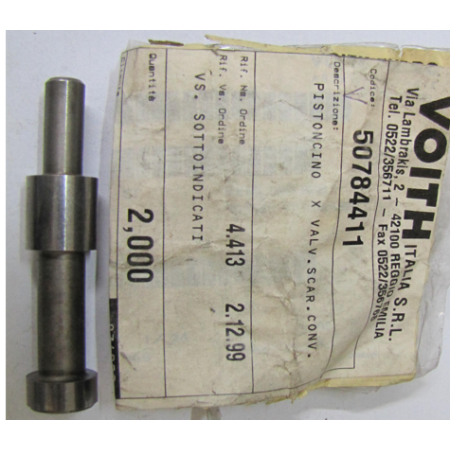 pistoncino x valvola scarico convertitore voith 50784411