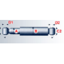 ammortizzatore anteriore europolis msa 45/771008ro iveco 8010000492mo
