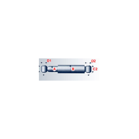 ammortizzatore anteriore europolis msa 45/771008ro iveco 8010000492mo