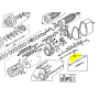 tirante filettato motorino avviamento L 290,5 iveco 79052240 42485204 955342