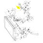 tubo/manicotto gomma acqua a u scania 1523339