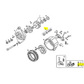 membrana per cilindro pneumatico servofreno iveco dm 18 iveco 8124428