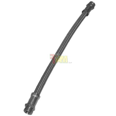 tubo flessibile compressore riv metallico raccordi dm16 L 411mm iveco 42078127 42050056