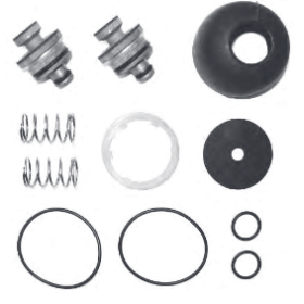 kit revisione distributore aria bendix 076641001010 iveco 8124861