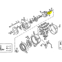 boccola alternatore H 1 X L 155 X 105 iveco 8122281