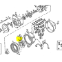 piastra diodi/ponte raddriz alternatore bosch 1127320547 iveco 8122274
